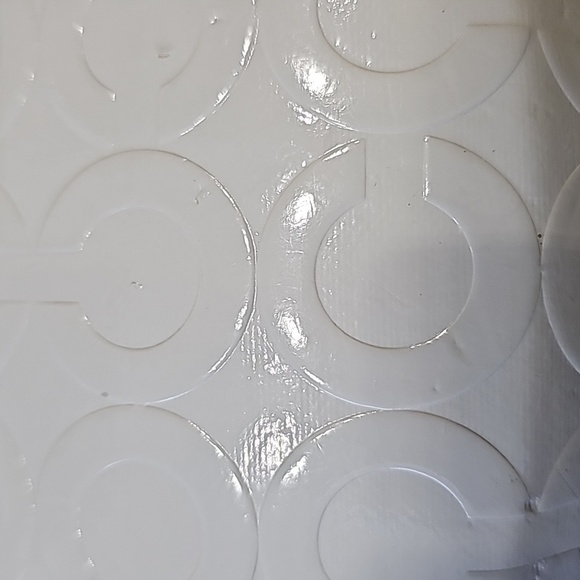 COACH sunglasses case. Hard..cream color withtan felt like interior. - Picture 3 of 6